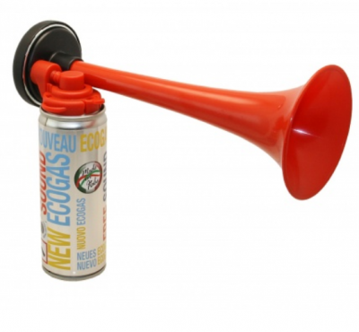 Signalhorn Pressgas Horn Nothorn mit Gaskartusche Notfall Signal Boot Yacht