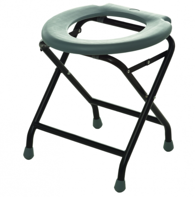 Klapptoilette mobiles Klo f. Gartenlaube, Caravan Camping Boot WC Klo + 6 Beutel