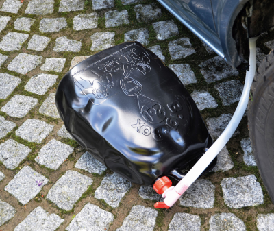 Abwassersack PVC black 20L Yachticon Grauwasserentsorgung Wohnwagen Reisemobilen