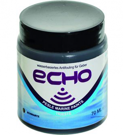 Marlin Echo WATERBASED Antifouling Bewuchsschutz Bootsfarbe Geber schwarz 70 ml