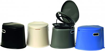 Camping Eimer Toilette mobiles Klo WC tragbar Boot Caravan Zelten Yachticon
