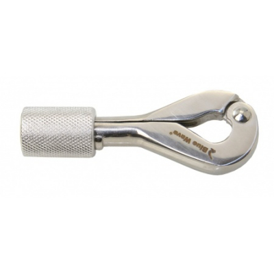 Pelikanhaken mit Einhanbindung Haken mit Sicherung Blue Wave GateHook