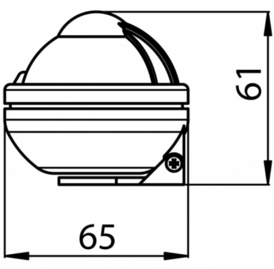 Kompass Navigationsgerät Comet BC 1 flache Aufbauversion Riviera für Boot&Yacht
