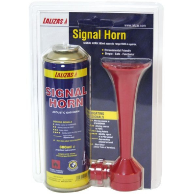 Signalhorn mit Gasbehälter Air Horn Press Gas Nothorn Effektiv Segelboot/Yacht