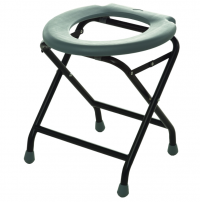Klapptoilette mobiles Klo f. Gartenlaube, Caravan Camping Boot WC Klo + 6 Beutel